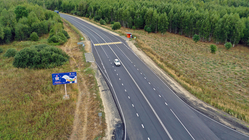 Бывшая региональная дорога от Владимира до Тумы с опережением графика приближается к стандартам федеральной трассы