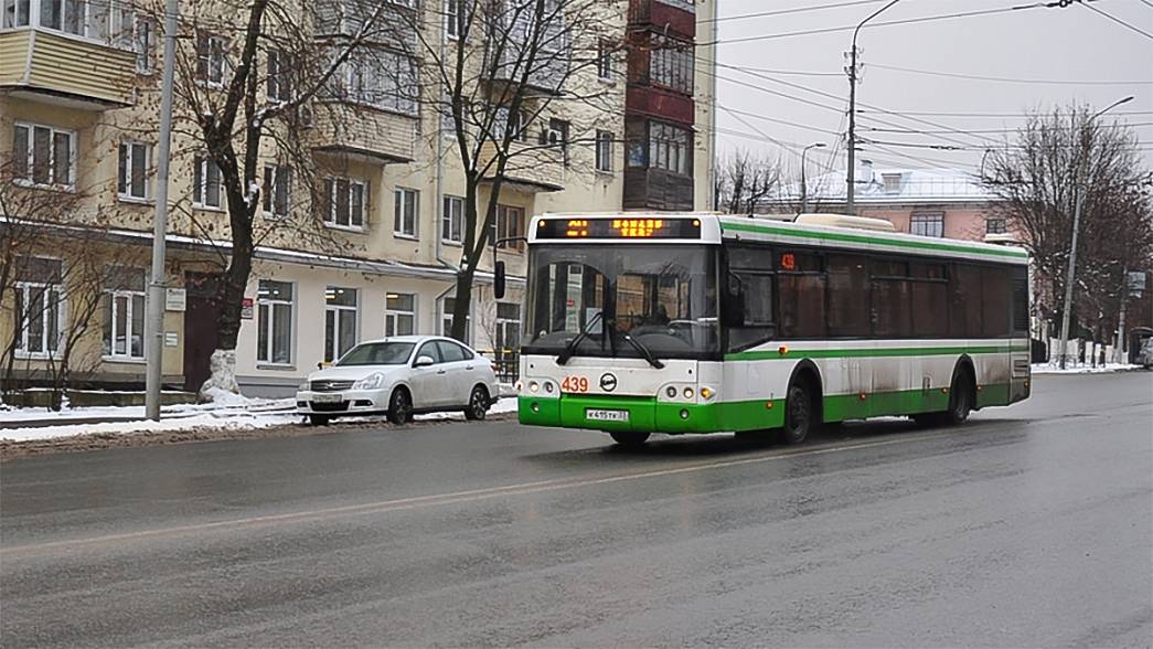 Московские ЛиАЗы выехали на автобусные маршруты города Владимира