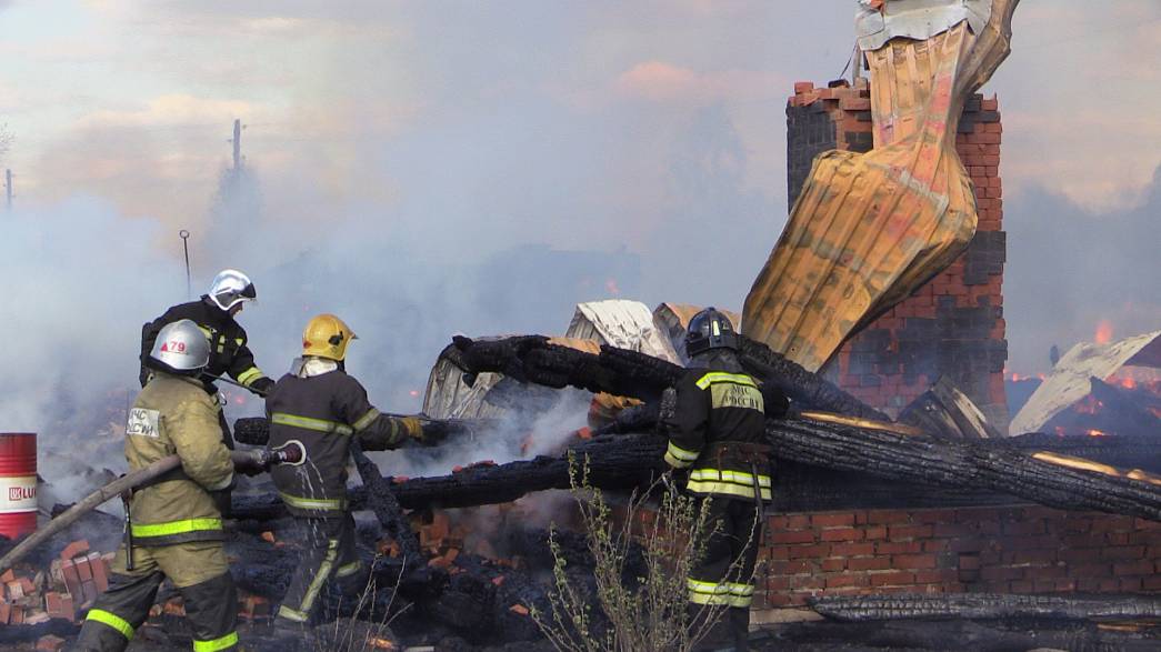 В огне погибли жители деревни Маслово