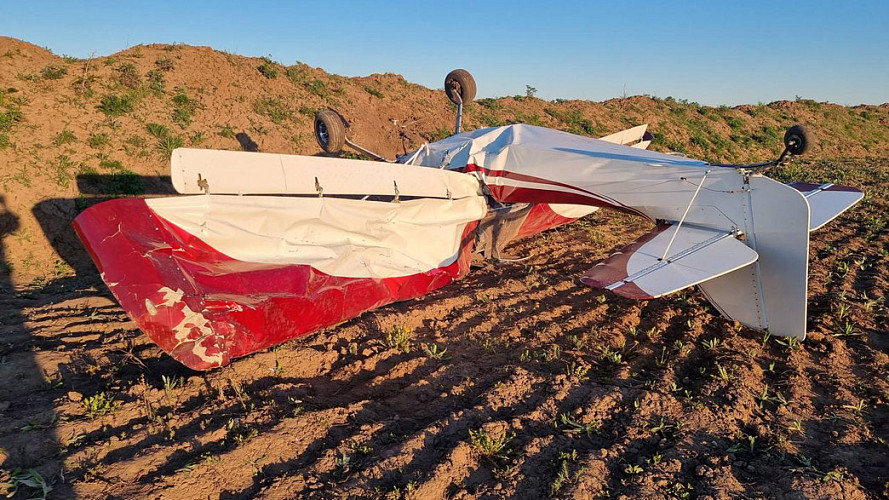Во Владимирской области разбился одноместный самодельный самолет