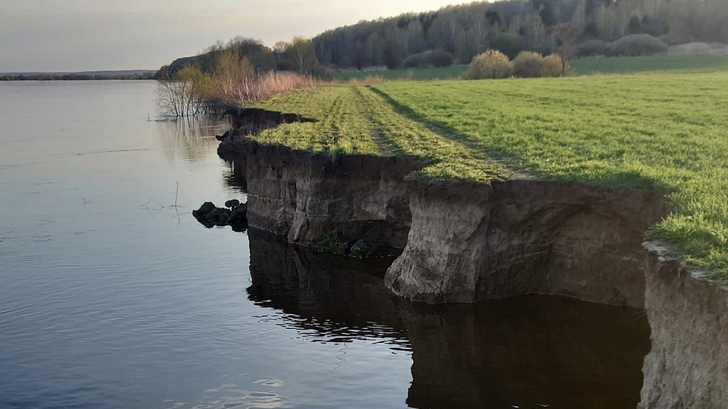 Из-за половодья во Владимирской области усилились процессы береговой эрозии рек