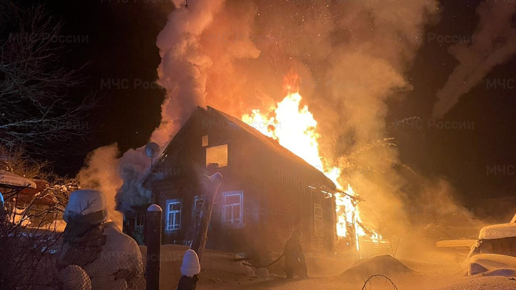 В Струнино сгорел хозяин дома