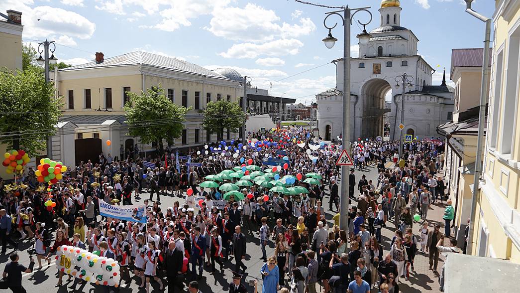 Во Владимире не будет шествия выпускников школ по центральной улице города