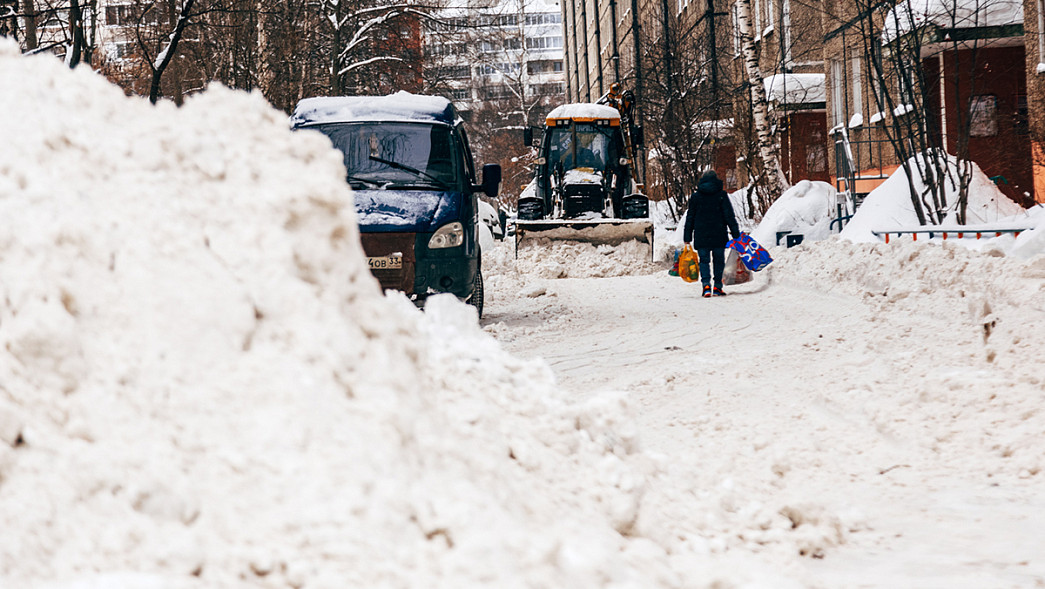 Жители Владимира возмущены тем, как город убирают от снега