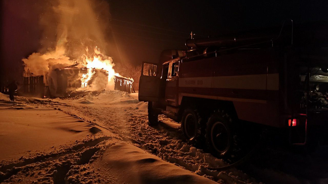 На пожаре в Селивановском района погиб мужчина