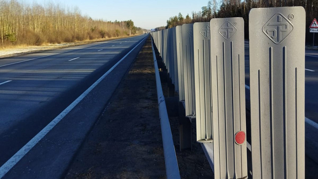 Еще 40 километров трассы М-7 во Владимирской области оснастят противоослепляющими экранами