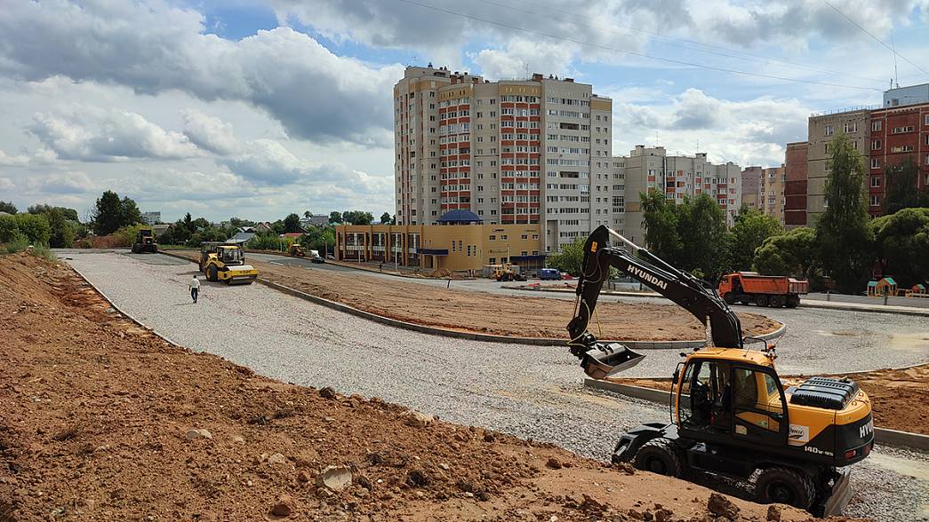 Власти Владимира обещают к октябрю отремонтировать дороги, примыкающие к будущей кольцевой развязке на улице Сперанского