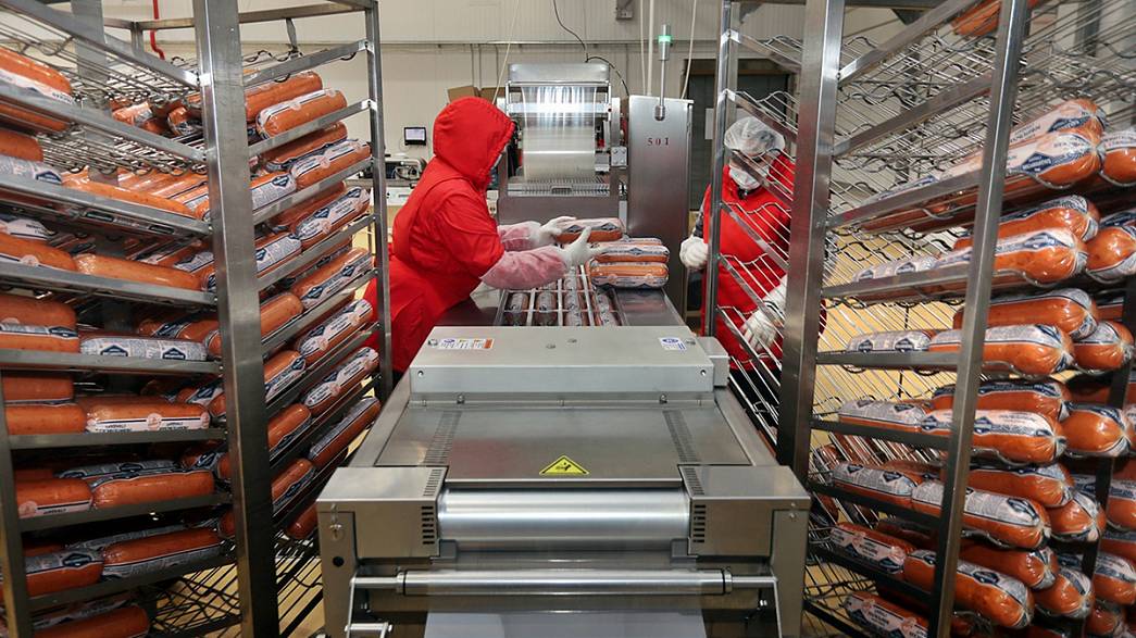 В Камешковском районе открыли новый комплекс по производству колбасных изделий