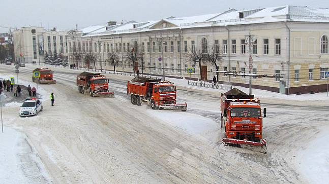 Уборка города от снега осуществляется «в штатном режиме»