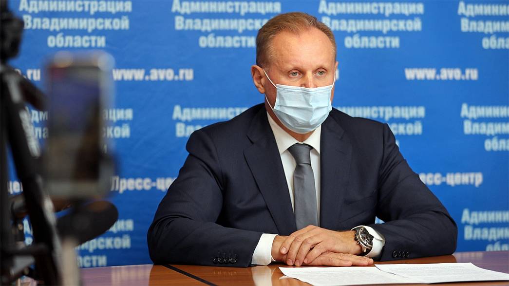 У вице-губернатора Сергея Шевченко, курирующего медицину Владимирской области, подтвердили коронавирус