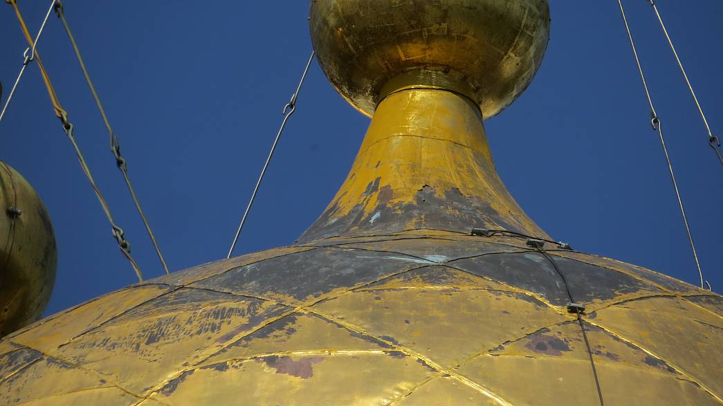 Незолотые купола Успенского собора
