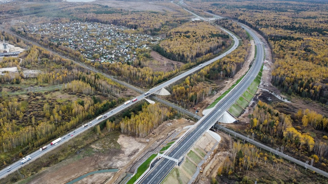 Интенсивность движения по участку платного шоссе под Владимиром в первые дни после открытия составила 4 тысячи автомобилей в сутки