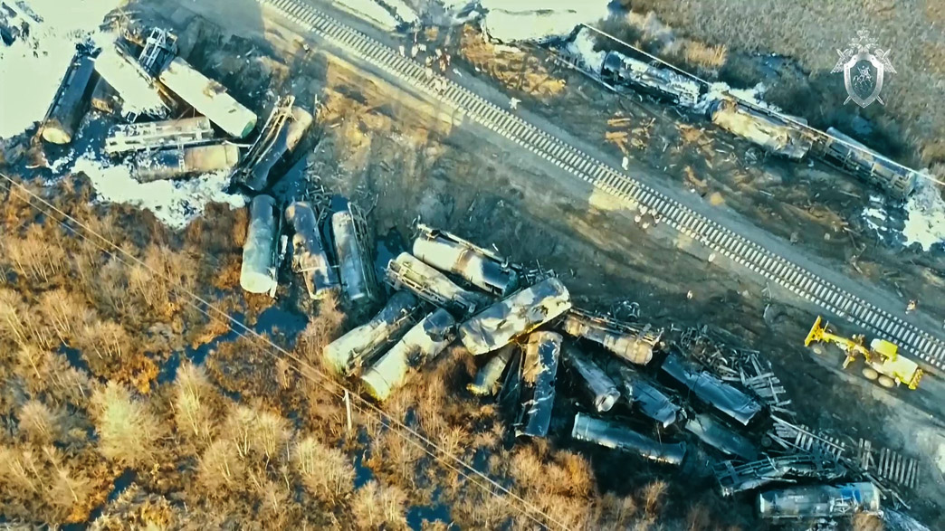 Транспортный СледКом установил подозреваемых, чьи действия привели к крушению грузового поезда во Владимирской области