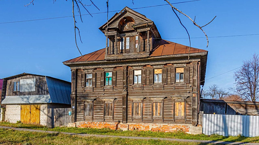 В старинном городе Владимирской области Гороховце сгорел объект культурного наследия, охранявшийся государством