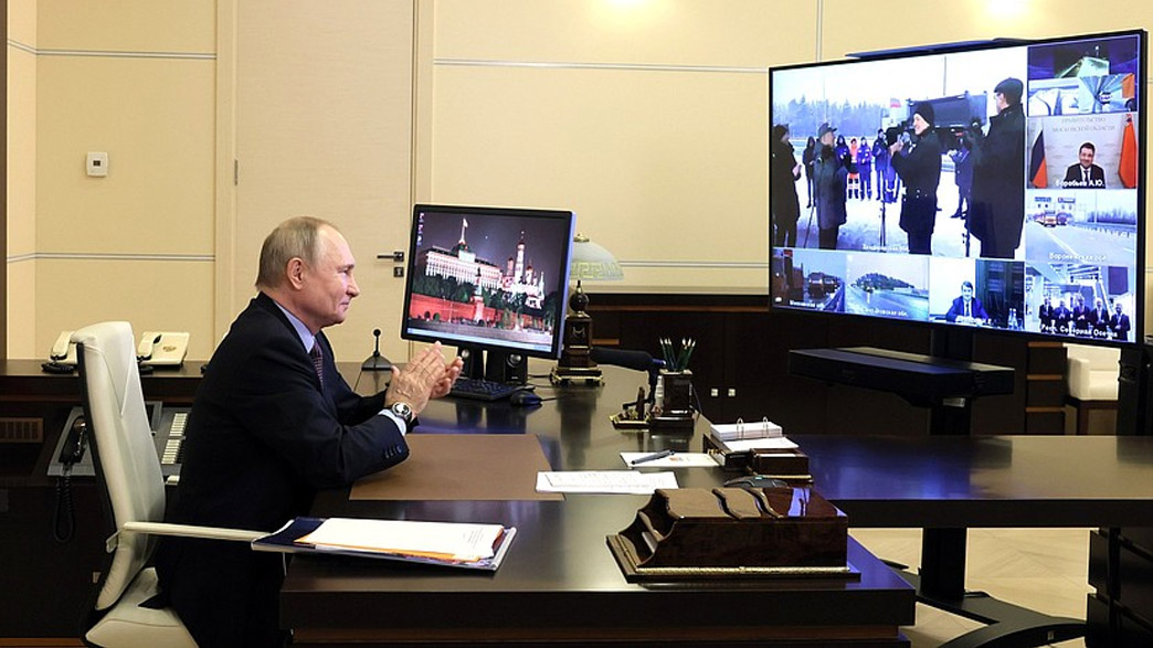 Путин принял дистанционное участие в открытии второго участка трассы М-12 во Владимирской области