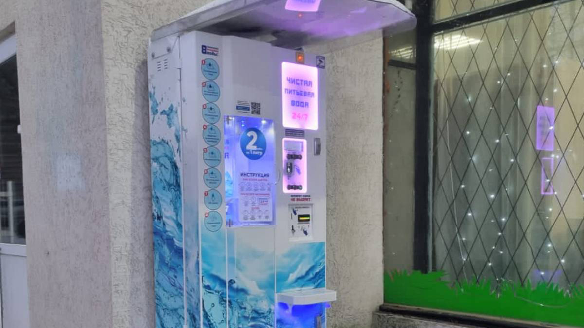 Вода во владимирских автоматах безопасна, но недостаточно минерализирована
