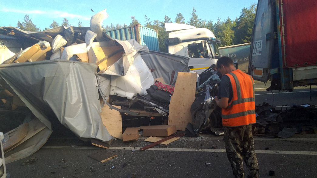 Новая смертельная авария на Мстёрском повороте трассы М-7: погиб водитель ГАЗели