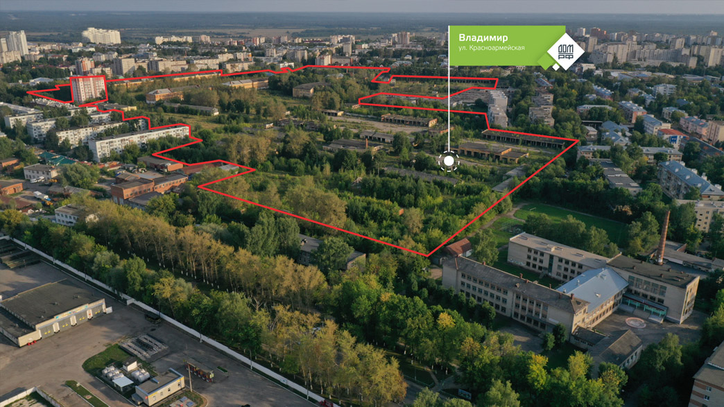 Территорию Октябрьского военного городка во Владимире будет застраивать компания из Мурома