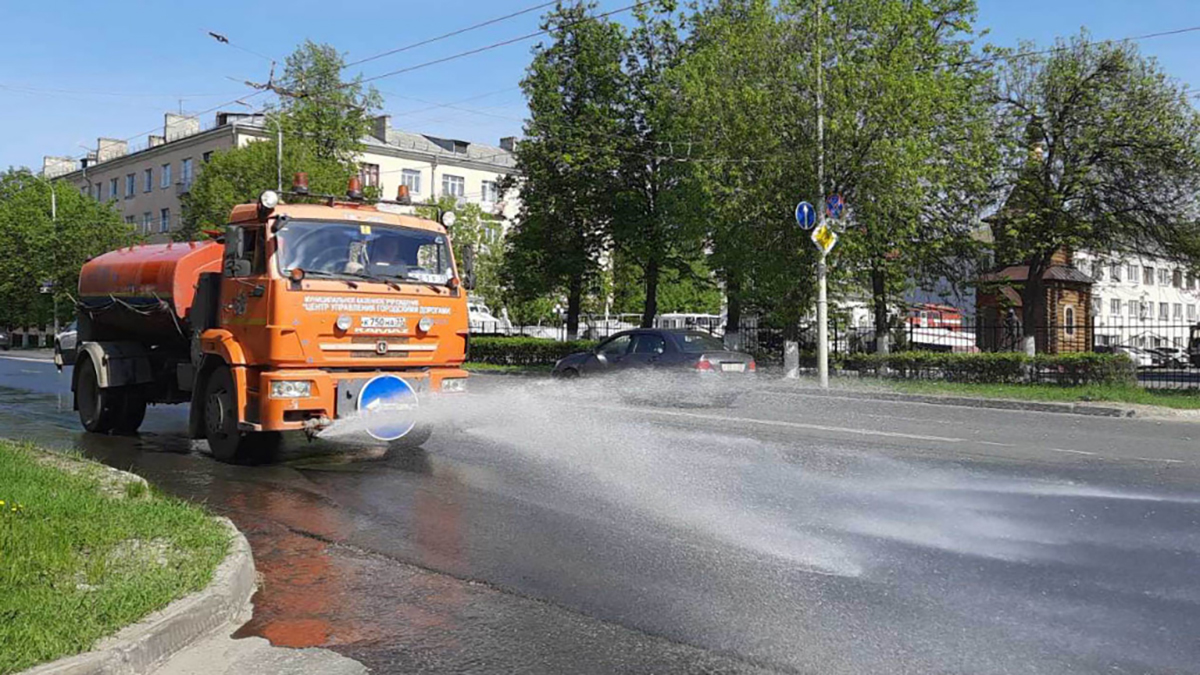 Поливальные машины для дорог