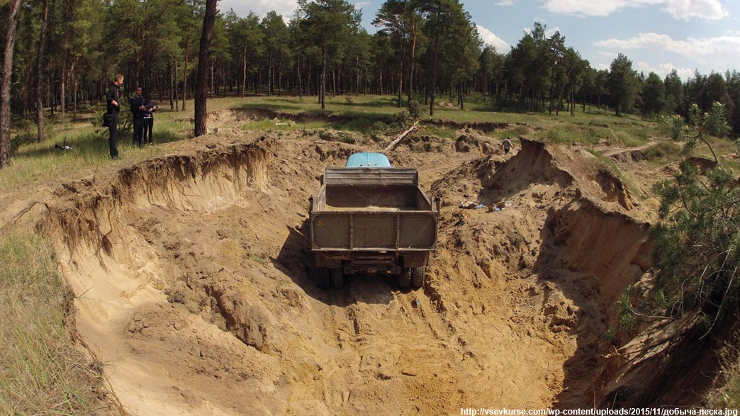 Владимирская земля уходит из-под ног. В регионе выявлены десятки незаконных карьеров по добыче песка
