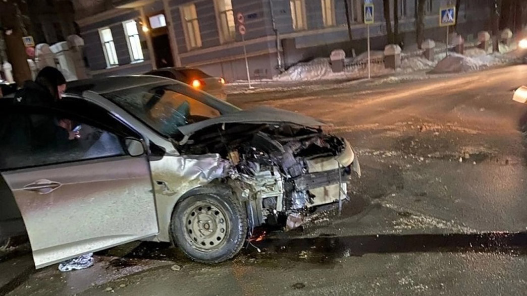 В аварии в центре Владимира получили травмы четверо человек