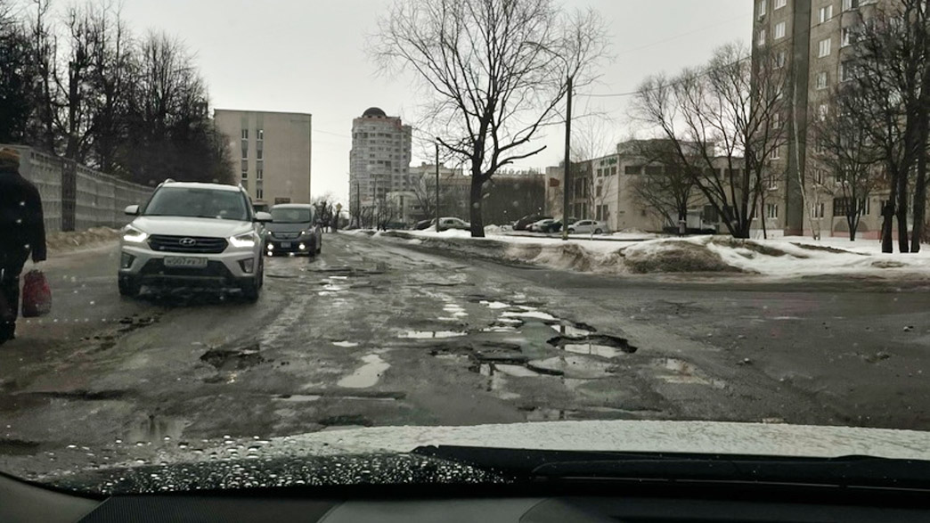 Власти обещают начать капитальный ремонт одной из самых разбитых улиц Владимира после майских праздников