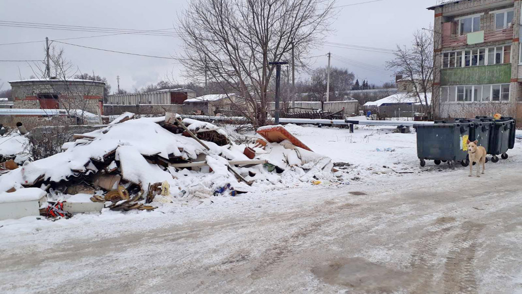 «Народный фронт» нашел во Владимирской области город, заваленный мусором