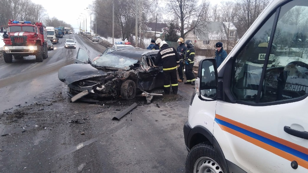 В автокатастрофе под Суздалем погиб водитель легкового автомобиля