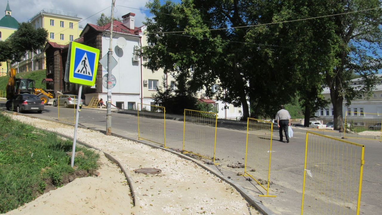 Владимирцы жалуются на ремонт улиц в районе вокзалов
