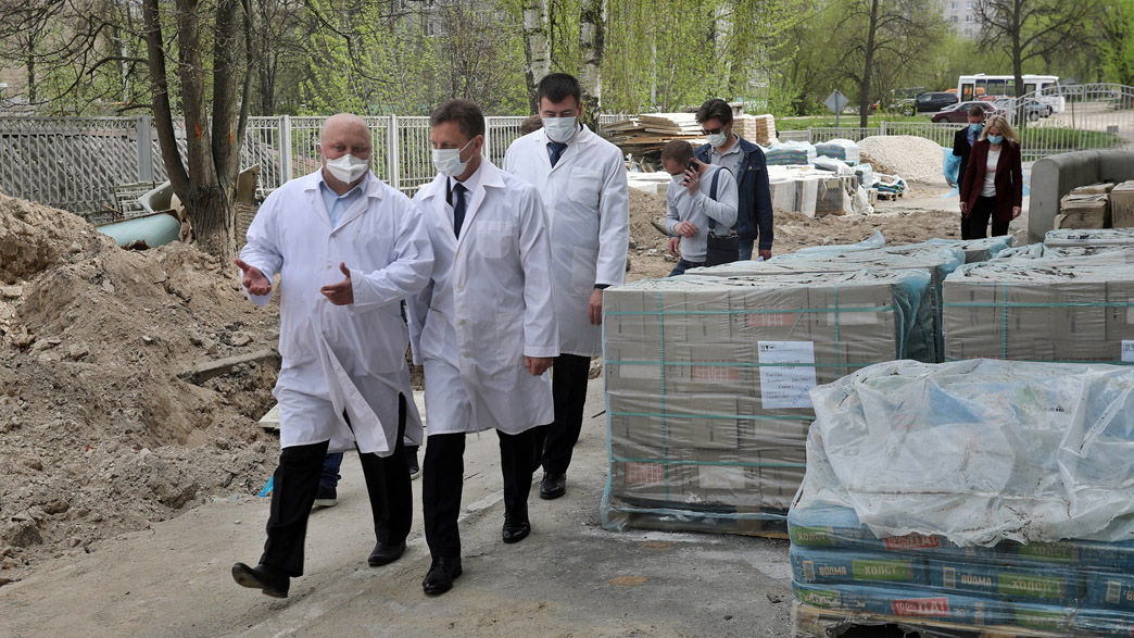 До конца мая в Коврове будет открыт инфекционный госпиталь в горбольнице №1 — 12-й из перепрофилированных под коронавирус корпусов во владимирских клиниках