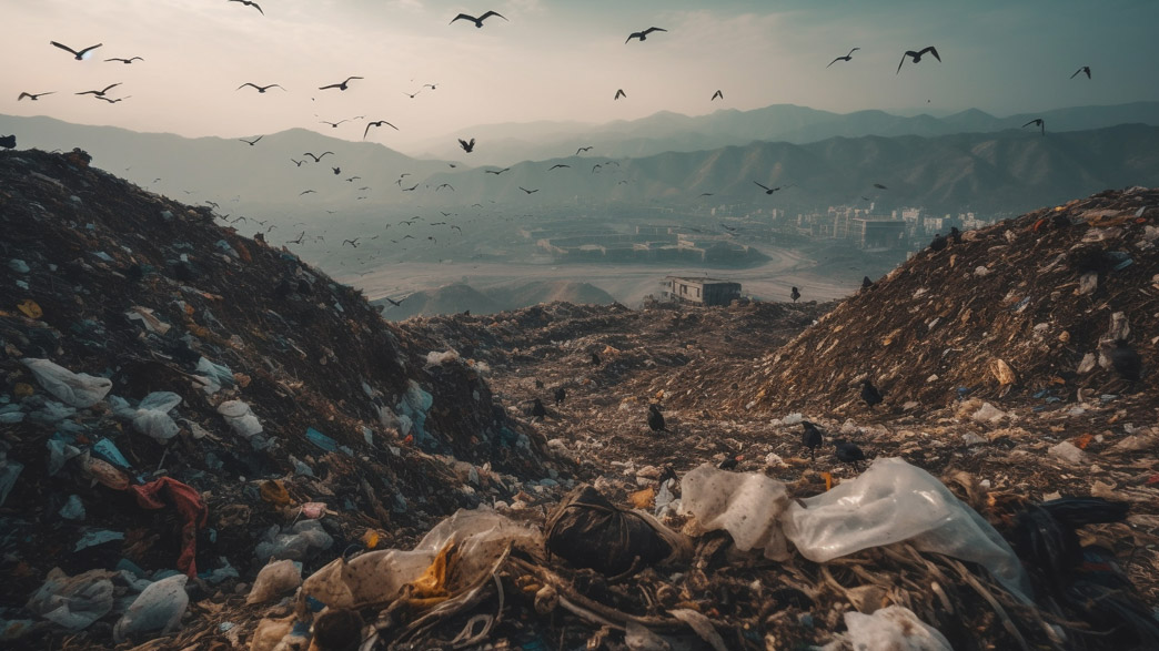 Жители дышат сероводородом и аммиаком от мусорной свалки