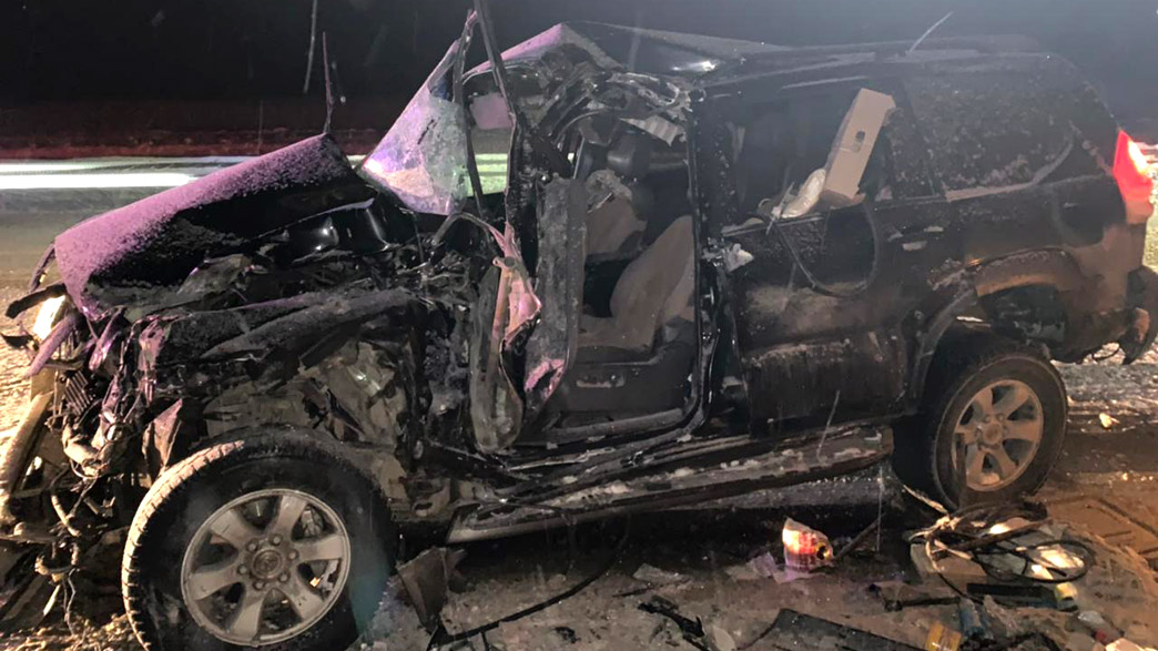 В автомобильной аварии в Александровском районе погиб водитель «Тойоты Ленд Крузер»