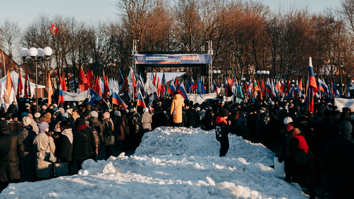 Во Владимире прошел митинг в честь 8-летия присоединения Крыма