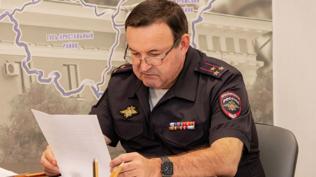 Начальнику УМВД по Владимирской области Валерию Медведеву присвоено звание генерал-майора полиции
