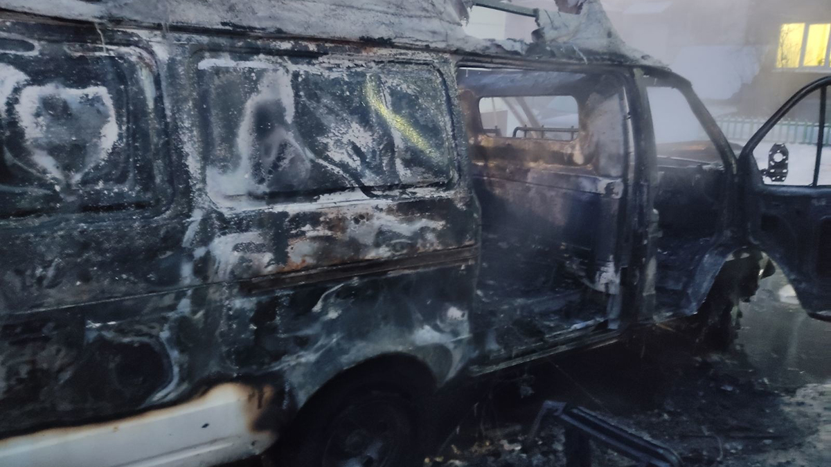 Во Владимире один человек пострадал при возгорании грузового автомобиля