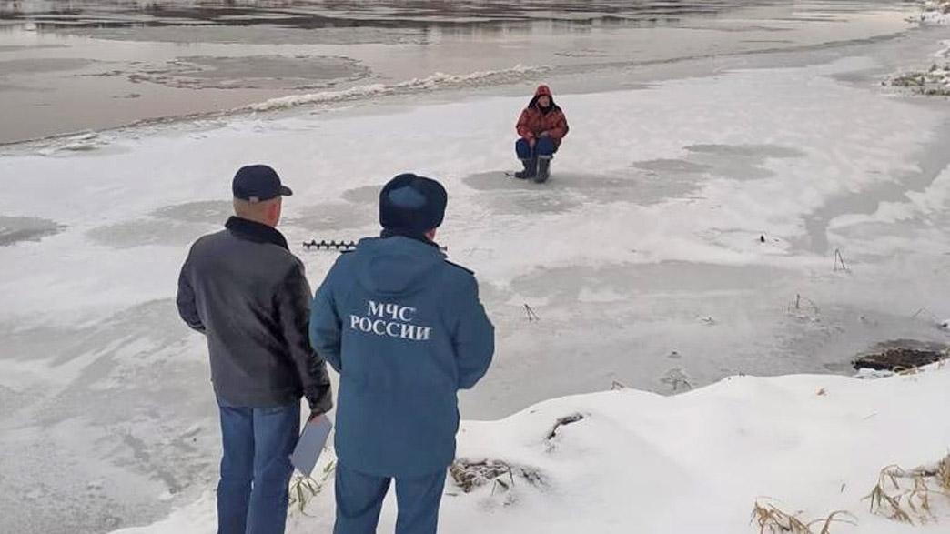 Во Владимирской области установлен запрет выхода на лед водоемов