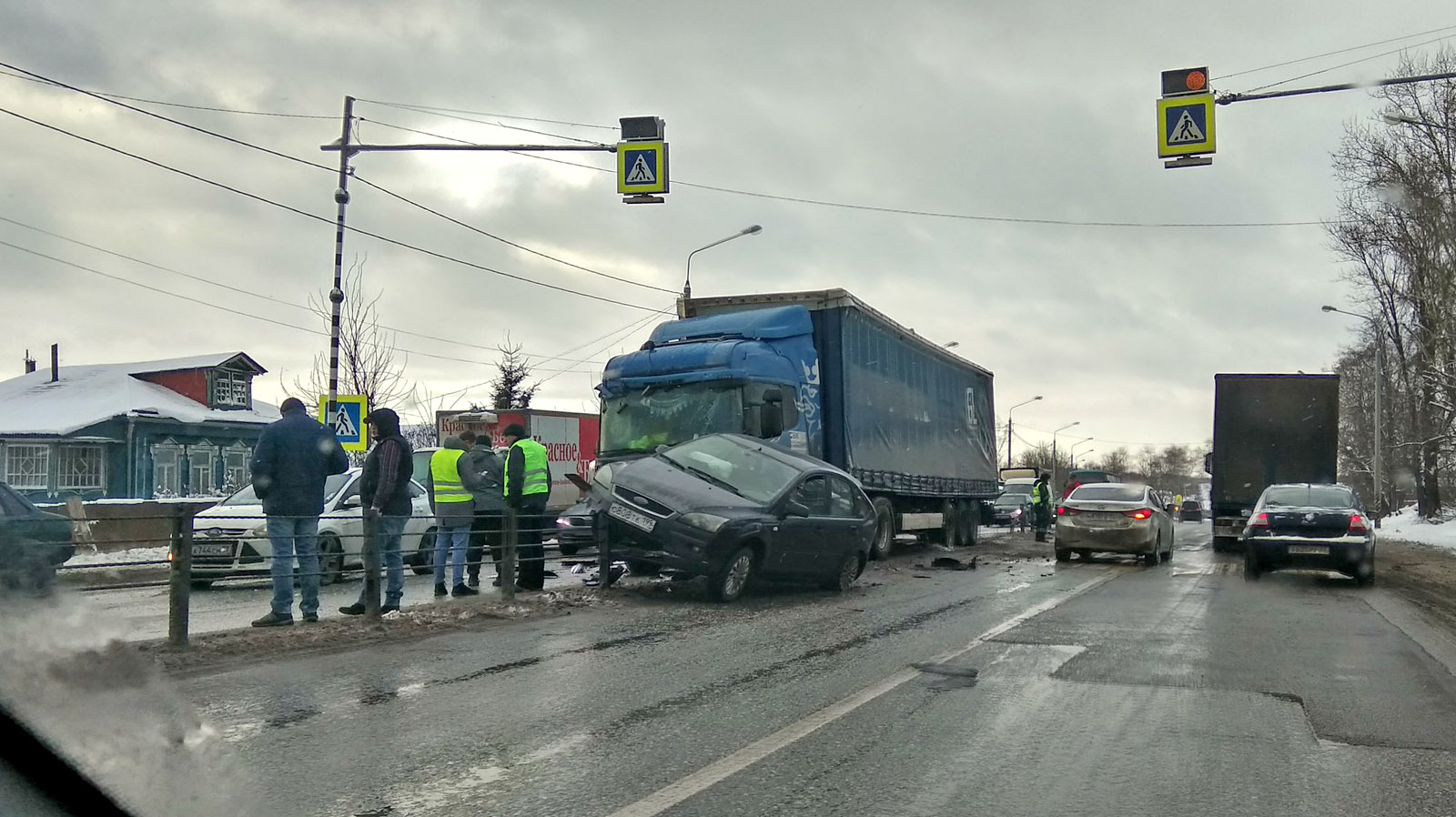 Аварии на переходах