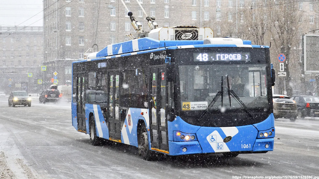 Новые троллейбусы для города Владимира доехали до суда