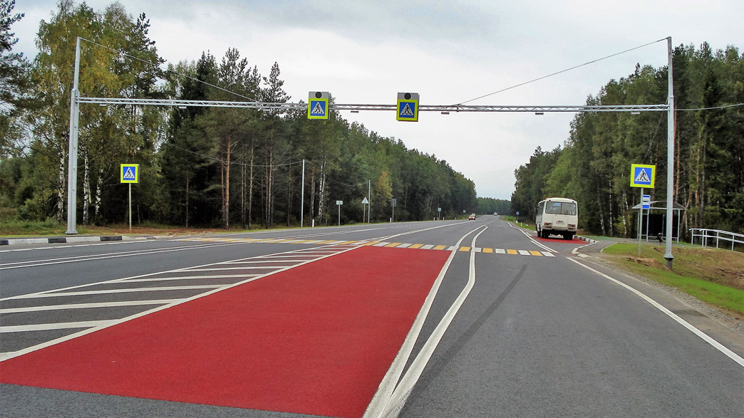 Во Владимирской области сделают заметнее наземные пешеходные переходы