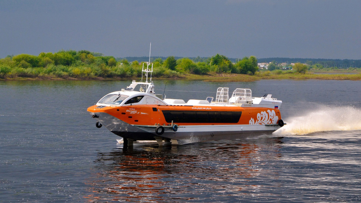 Между Муромом и Нижним Новгородом по Оке начнет курсировать речное судно на подводных крыльях «Валдай»