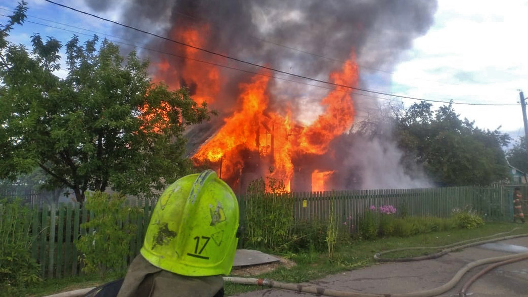 За сутки на пожарах во Владимирской области погибли сразу три человека