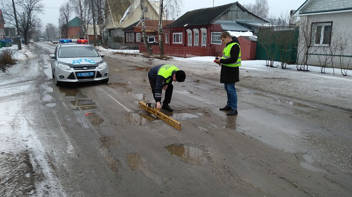 Во Владимирской области «дорожные протесты» автомобилистов поддержали инспекторы ГИБДД