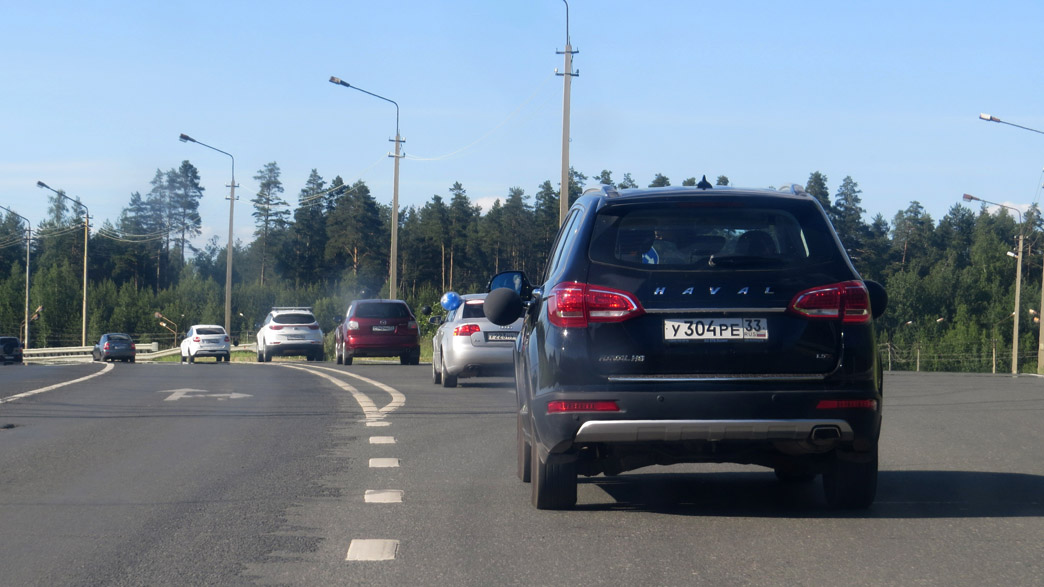 Во Владимирской области прошел массовый автопробег против платной дороги М-12
