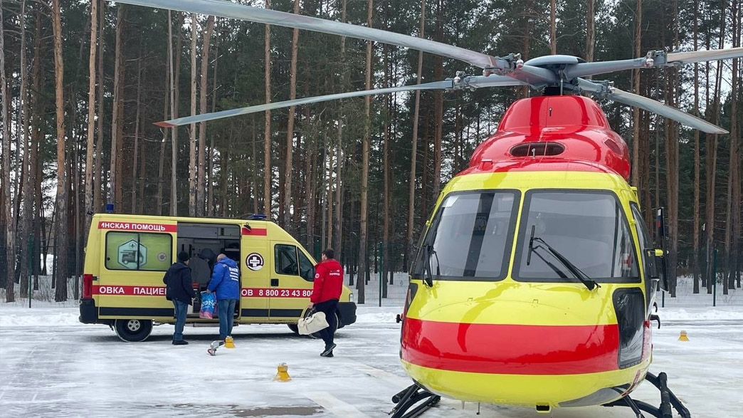 Жителя Владимирской области доставили на вертолете в Москву для пересадки сердца