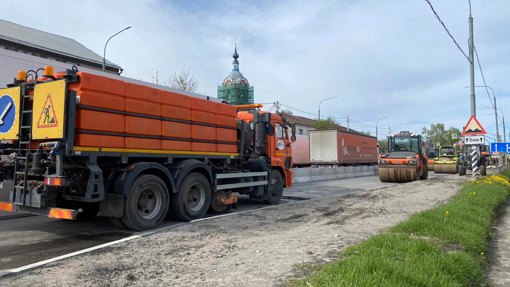 Новый виток скандала с ремонтом федеральной трассы М-7 в черте города Покрова