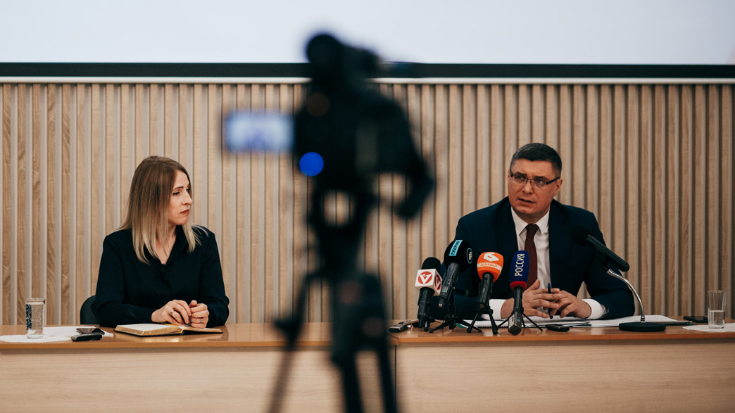 Губернатор Авдеев в третий раз за 14 месяцев отвечает на вопросы журналистов