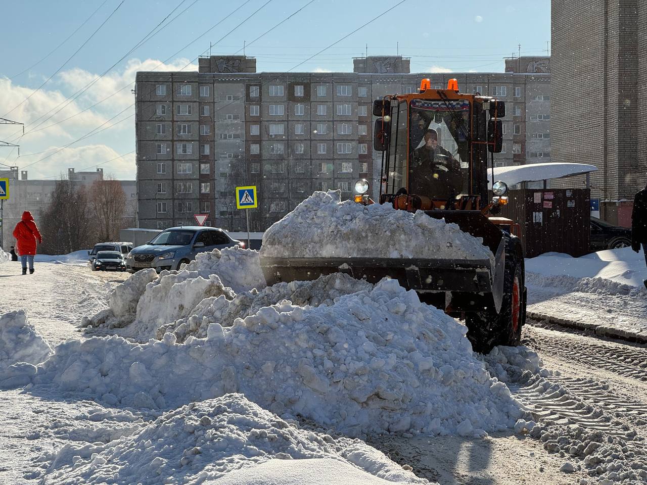 Во Владимире из-за переизбытка снега могут открыть вторую снегосвалку -  новости Владимирской области