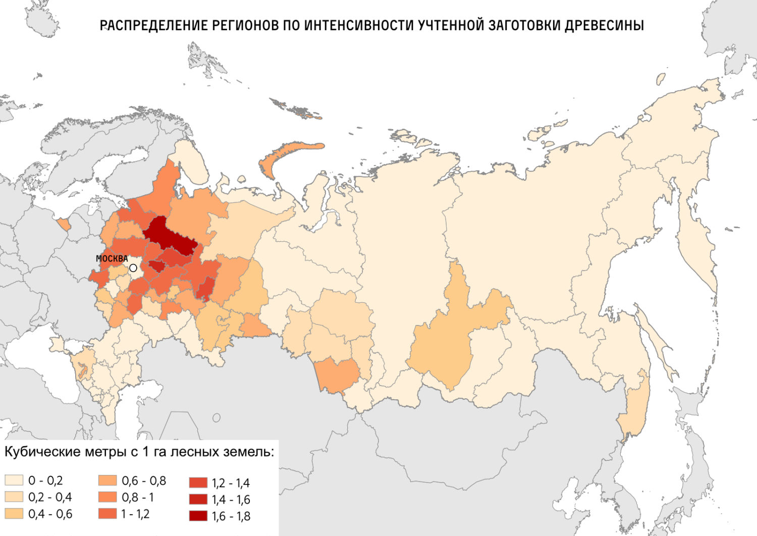 Владимирская область вошла в ТОП-10 регионов, в которых интенсивнее  остальных вырубают лес - новости Владимирской области