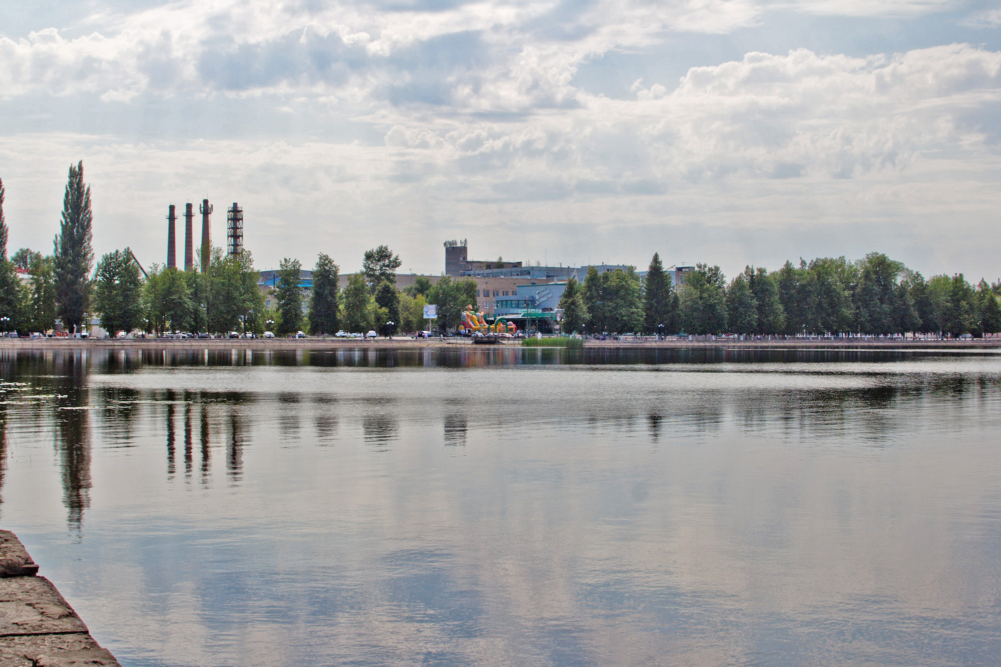 На городском водохранилище Гусь-Хрустального появятся плавающие  светомузыкальные фонтаны - новости Владимирской области