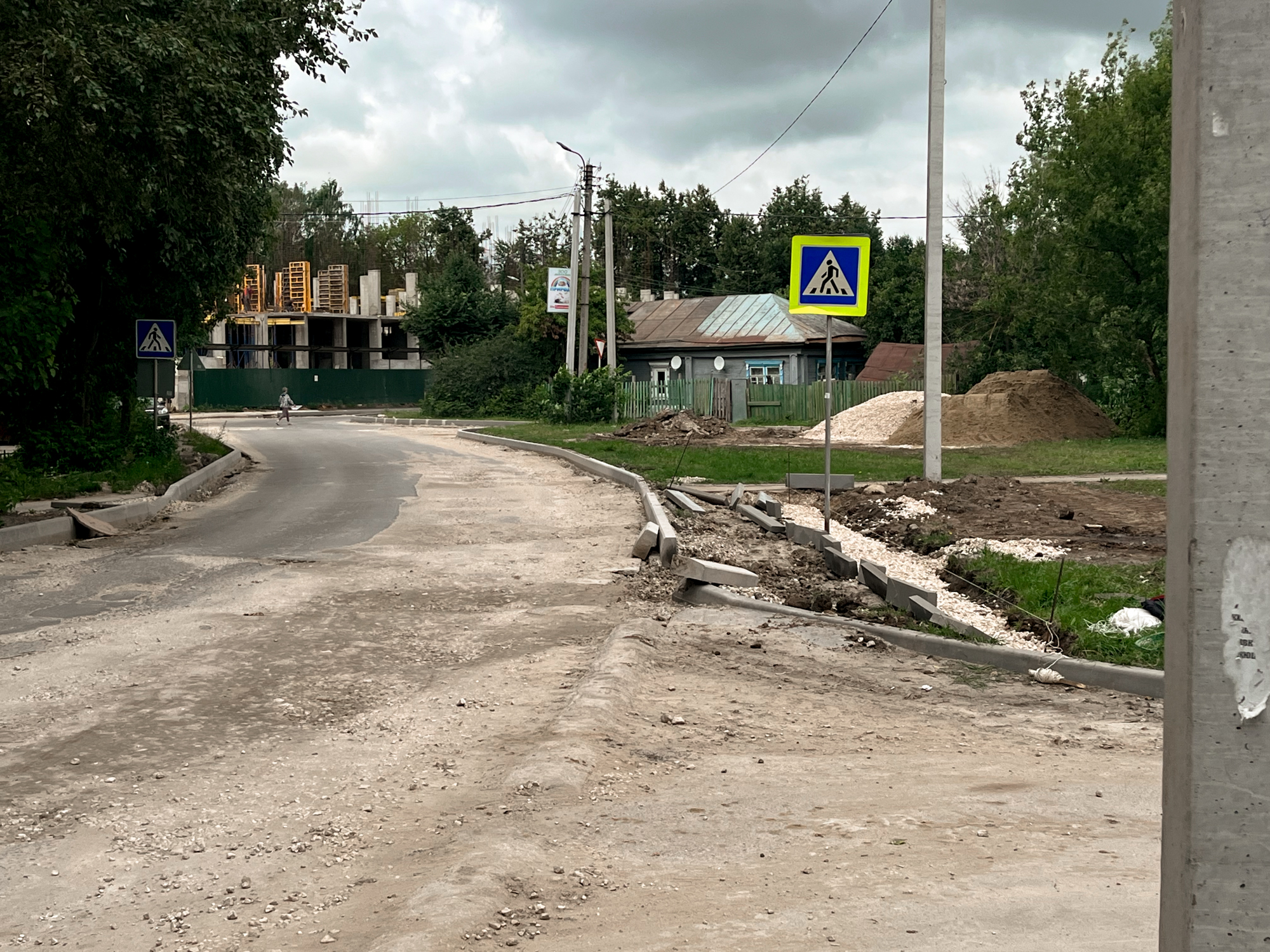 Ремонт на улице Чапаева в срок до прописанного в контракте 15 июля закончен  не будет - новости Владимирской области